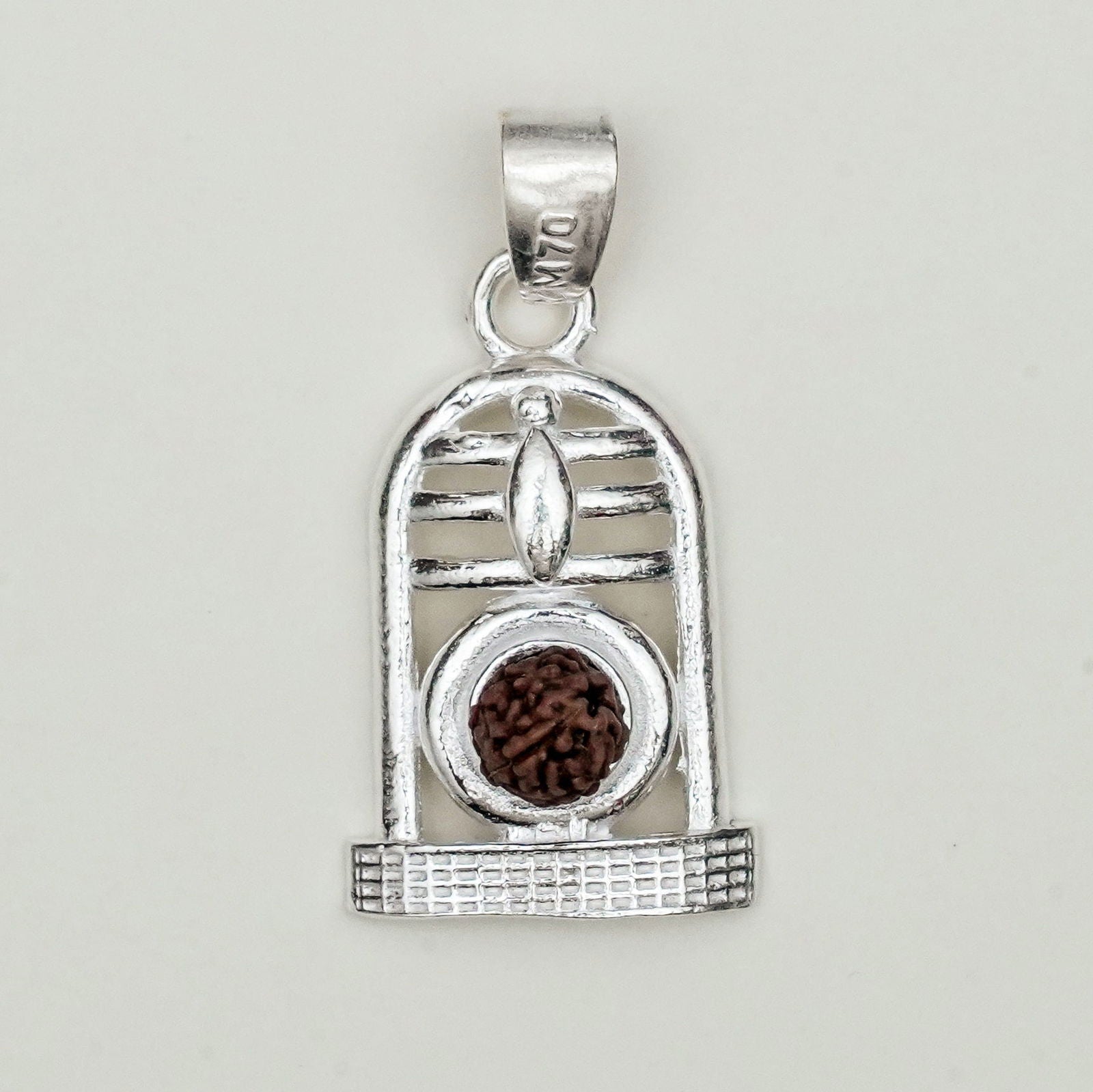 Shiva Linga with Rudraksh Pendant
