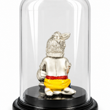 Mohnaa Jewels Silver-Plated Bal Gopal Idol with Transparent Dome
