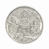 Silver Coin, Lakshmi Saraswati Ganesha Coin, Religious Silver Coin, Lakshmi Silver Coin, Saraswati Silver Coin, Ganesha Silver Coin, Pooja Silver Coin, Diwali Gifts, Dhanteras Gifts, Silver Gifting, Religious Gifts, Auspicious Gifts, Mohnaa Jewels