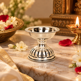 Mohnaa Padmika 925 Sterling Silver Pedestal Diya