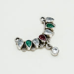 Simple Mangalsutra With Multi Stone