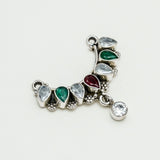 Simple Mangalsutra With Multi Stone