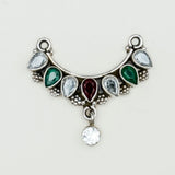 Simple Mangalsutra With Multi Stone
