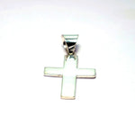 Solid Cross in 925 sterling Silver