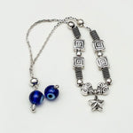 Sterling Silver Evil Eye Bracelet