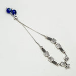 Sterling Silver Evil Eye Bracelet