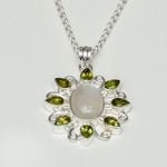 Sun Pendants With Multi Gemstone in High Quality 925 Solid Silver 4