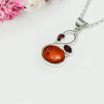 Swan Pendant With Multi Gemstone in High Quality 925 Sterling Silver