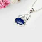 Swan Pendant With Multi Gemstone in High Quality 925 Sterling Silver 2