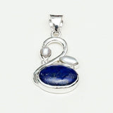 Swan Pendant With Multi Gemstone in High Quality 925 Sterling Silver 2
