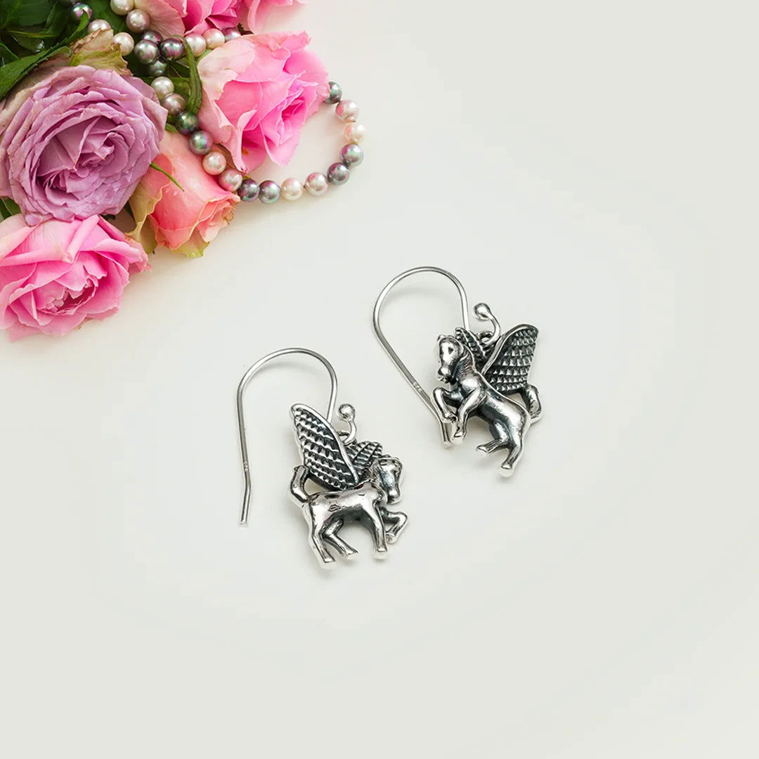 Unique 925 Sterling Silver Earrings