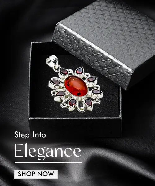 red pendant mobile banner