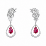 IRA Crimson Bloom Earrings