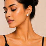 Ira Twinkle Trio 925 Silver Stud Earrings Set
