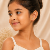 Ira Fruity Charm Kids CZ Stud Set in 925 Silver