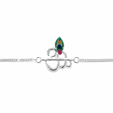 Krishna Om 925 Silver Rakhi